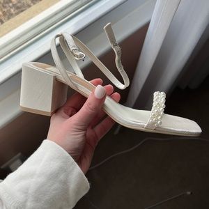 Brand new dolce vita pearl heels